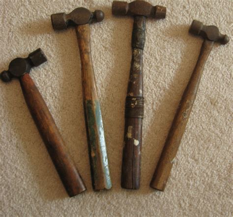 Antique lot of Hammers Carpenter Stanley Tool Tools by MOJEART