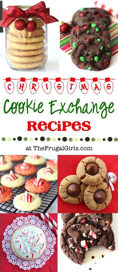 Cookie Exchange Recipes - 93 Party Cookies! - The Frugal Girls