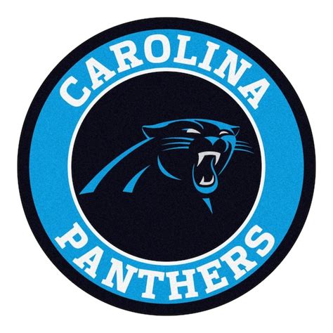 Carolina Panthers Circle Logo CUSTOMIZABLE Panthers Logo - Etsy