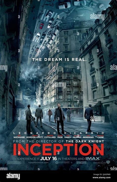 MOVIE POSTER, INCEPTION, 2010 Stock Photo - Alamy