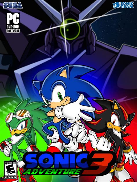 Sonic Adventure 3 PC Cover (Fan Made) by SP-Goji-Fan on DeviantArt