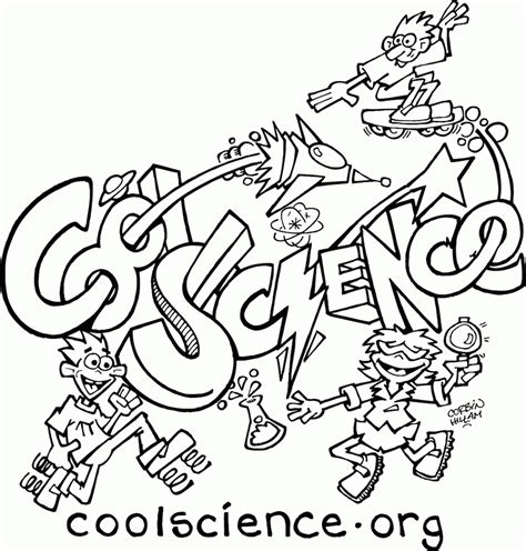 Science Lab Coloring Pages - Coloring Home