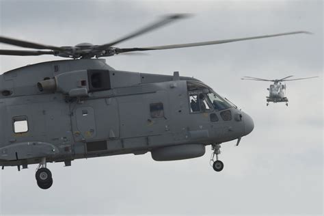 Royal Navy receives upgraded Merlin helicopters - GOV.UK