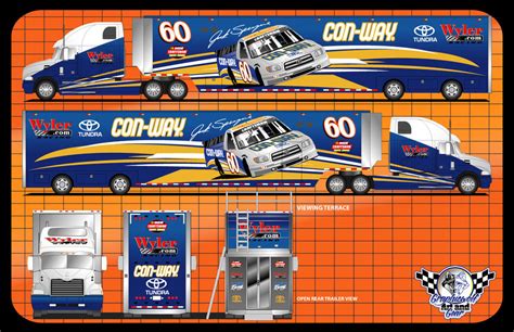 NASCAR Hauler by graphicwolf on DeviantArt