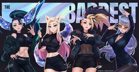 K/DA The Baddest - Fan Art : r/kaisamains