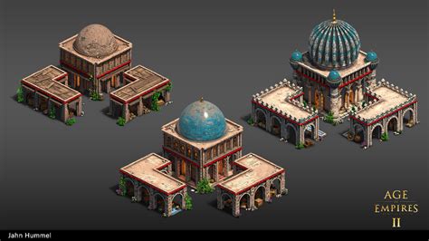 ArtStation - Age of Empires 2: Definitive Edition, Jahn Hummel | Age of empires, Buildings ...