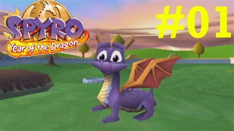 Spyro: Year of the Dragon -- Part 1: Intro & Sunrise Spring Home - YouTube