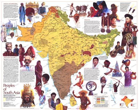 The Peoples of India, different ethnicities living on the indian subcontinent [4253x3393] : r ...