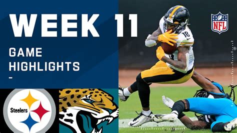 Steelers vs. Jaguars Week 11 Highlights | NFL 2020 - YouTube