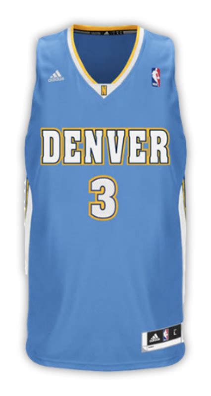 Denver Nuggets 2010-2015 Away Jersey