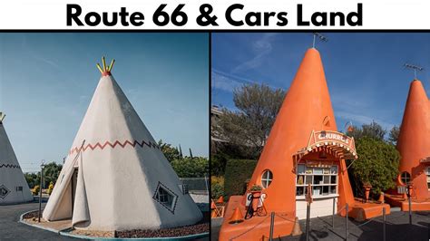 How Route 66 Compares with Disney's Cars Land - YouTube