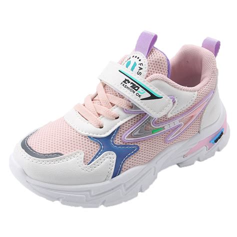 gvdentm Girls Tennis Shoes Autumn Kids Light Shoes Girls Sneakers Soft ...