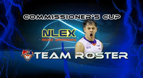 List of NLEX Road Warriors Roster (Lineup) 2017 PBA Commissioner's Cup