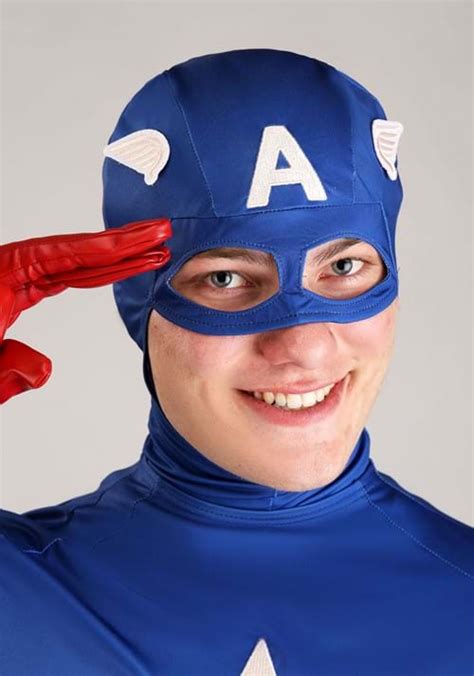 Adult Premium Marvel Captain America Costume | Marvel Costumes