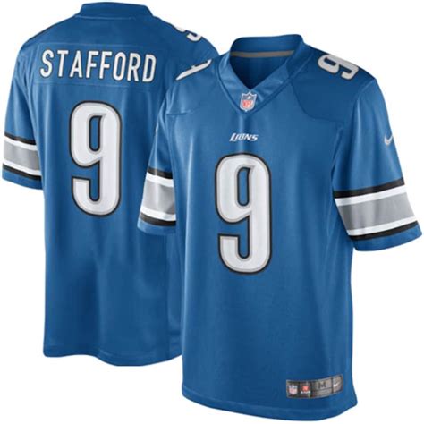 Matthew Stafford Detroit Lions Nike Team Color Limited Jersey - Light Blue