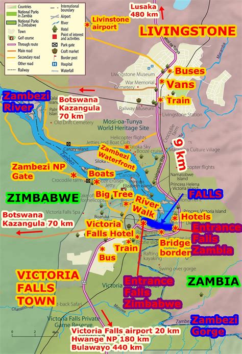 Victoria Falls. ¿Zambia or Zimbabwe side?