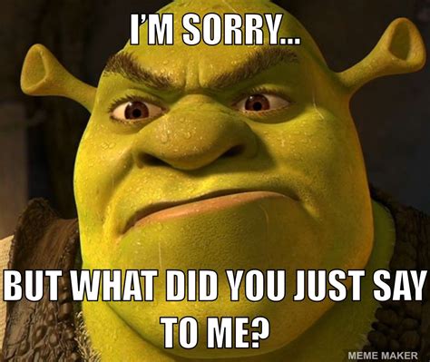 Furious Shrek Meme by TBroussard on DeviantArt