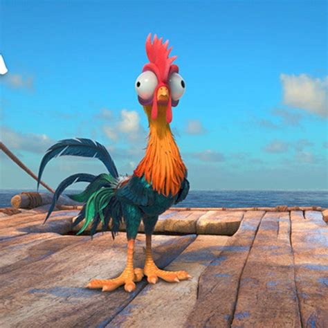 Hei Hei (Alan Tudyk) from Moana: Meet the Characters | E! News