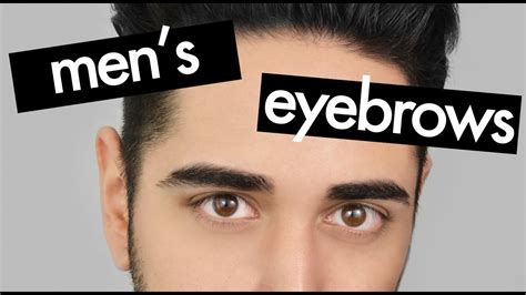 Eyebrow Designs for Guys