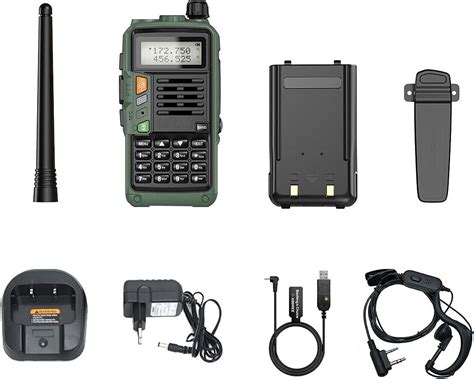 Handheld Police Radio Scanner 2-Way Triple Power Digital Transceiver ...