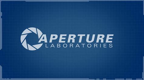 Wallpaper : video games, text, Portal game, Aperture Laboratories, brand, banner, advertising ...