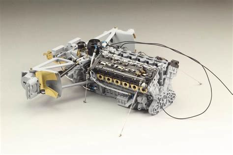 1:12 Mclaren MP4/6 Engine Detail-up Set | TD23160 | Top Studio