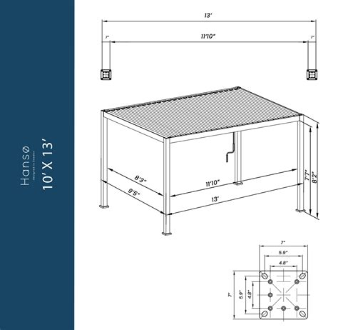 Instructions for Assembling the Hansø Pergola