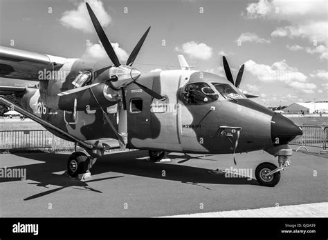 A short takeoff and landing (STOL) aircraft PZL M28B/PT Skytruck. Polish Air Force Stock Photo ...