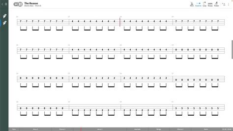 Hoobastank - The Reason (BASS TAB PLAY ALONG) - YouTube