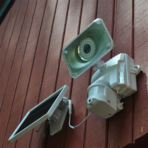 Solar Powered Motion Activated Security Camera + Floodlight - MAXSA Innovations - Touch of Modern