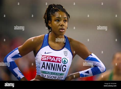 Great Britain's Amber Anning competes in the Women's 400m Heat 2 during day one of the European ...