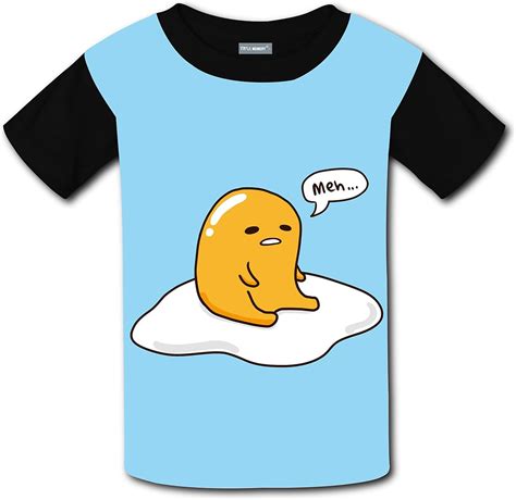 T-shirt Gudetama elegant unisex Kids T-shirtS: Amazon.ca: Clothing ...