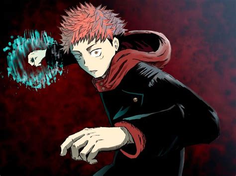 Yuji Itadori's Black Flash In Jujutsu Kaisen Wallpaper | WallpapersOK