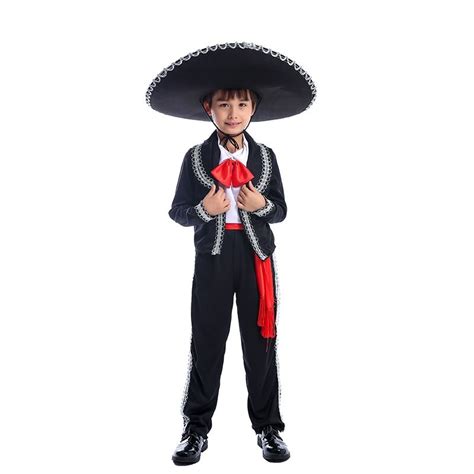 Traditional Mexican Mariachi Amigo Dancer Child Boys Festival And ...