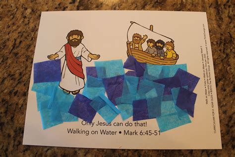 Jesus peter walk on water craft – Artofit