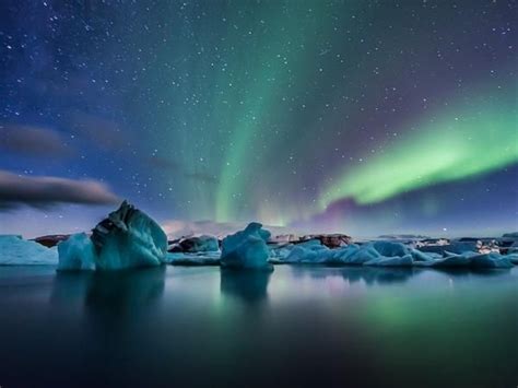 Northern Lights, Glaciers and Ice Best itme of year to visit Iceland ...