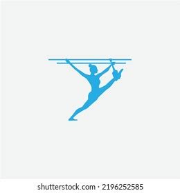 Silhouette Woman Yoga Pilates Pose Stock Vector (Royalty Free ...