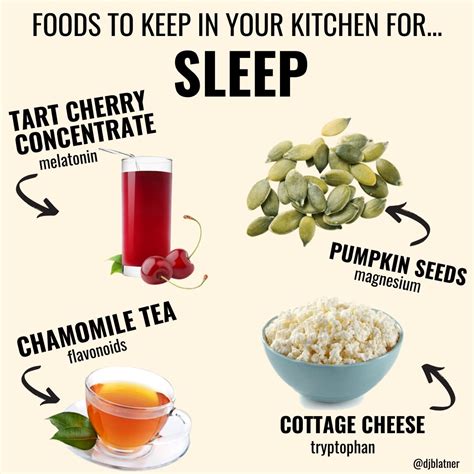 Foods To Keep In Your Kitchen For SLEEP | DJ Blatner