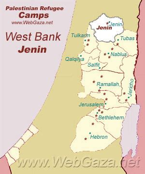 Jenin Refugee Camp - Where is Jenin Camp Located?