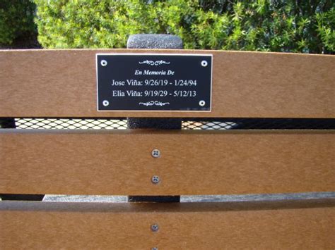 Adopt A Bench Donor Program for Memorial Benches | American Recycled ...