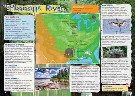 The Mighty Mississippi River – Sample Pages - Eco Kids Planet