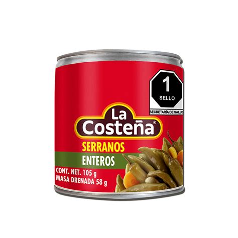 CHILE SERRANO LA COSTEÑA 105 GRS - CJM