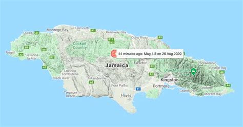 Jamaica Earthquakes Archive: Past Quakes Between Feb 1, 2021 and Feb 1, 2023