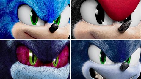 Sonic movie all eyes part 3 - YouTube