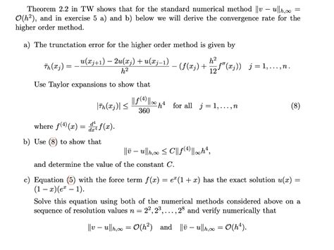 Solved We look at the Poisson equation | Chegg.com