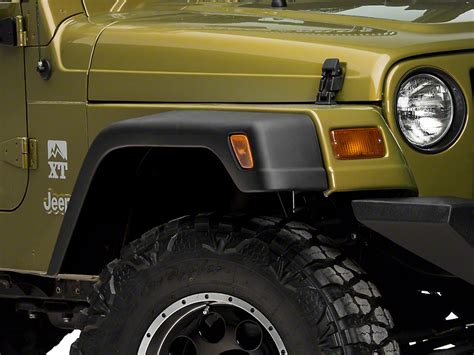 Rugged Ridge 7" Fender Flare Kit, 97-06 Jeep Wrangler TJ