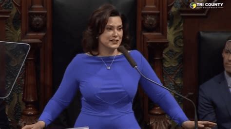 Whitmer criticizes station's TV story on her dress, body