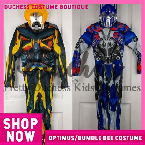 Bumblebee Transformer Costume For Kids