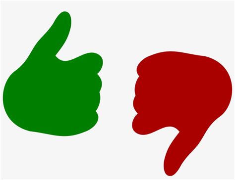 thumbs up and down png - Clip Art Library