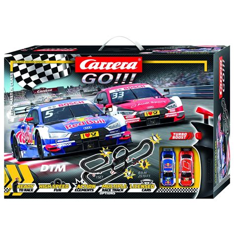 Carrera GO!!! DTM Master Class 1:43 Scale Slot Car Race Set - Walmart.com - Walmart.com